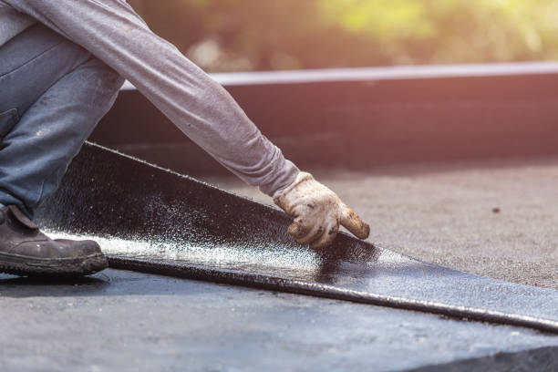 Professional Emergency Waterproofing technician working in Wyocena, WI